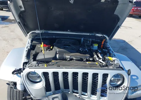 2022 Jeep Wrangler 4Xe Unlimited Sahara 4X4 z USA, uszkodzony, nr VIN 1C4JJXP66NW274456